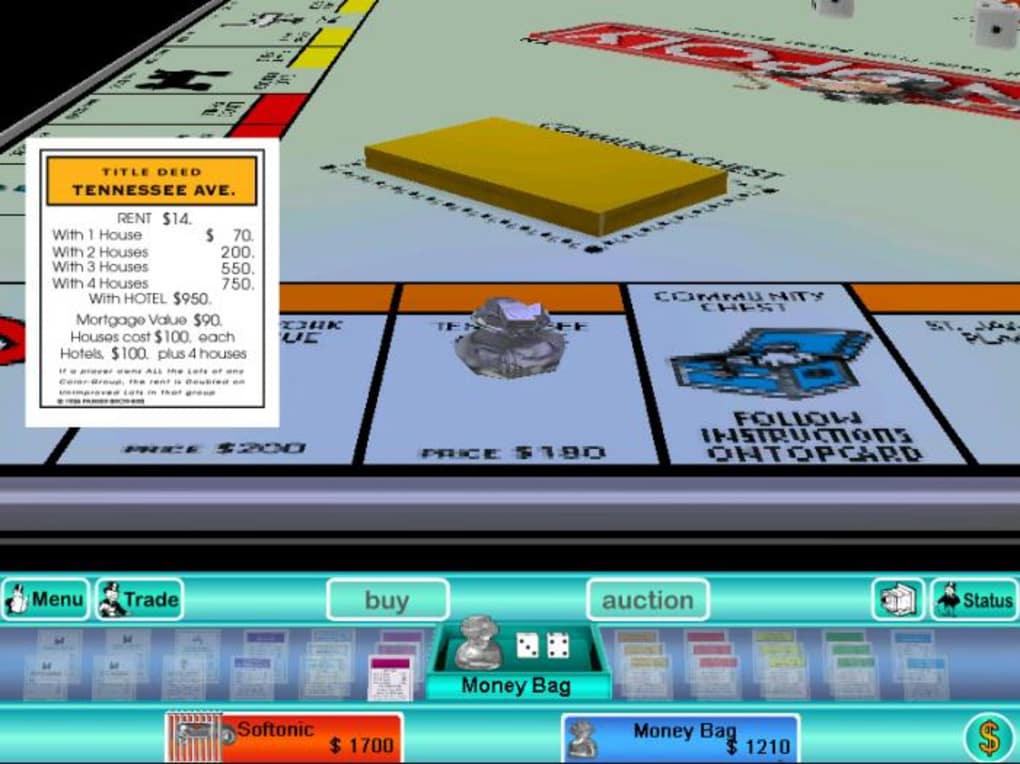 monopoly pc game controller